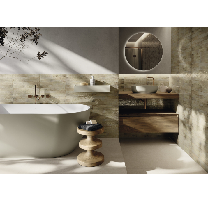 Керамогранит GENESI IVORY 4,8X45X9,5 Поверхность: Полированная (NCR05218)