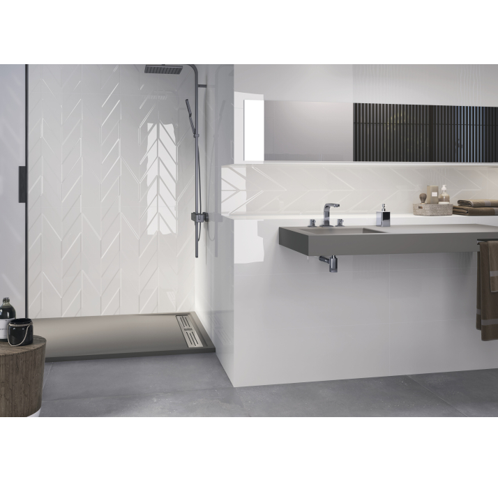 Керамическая плитка GLACIAR WHITE 30X90X10,8 Поверхность: Матовая (NCR05248)