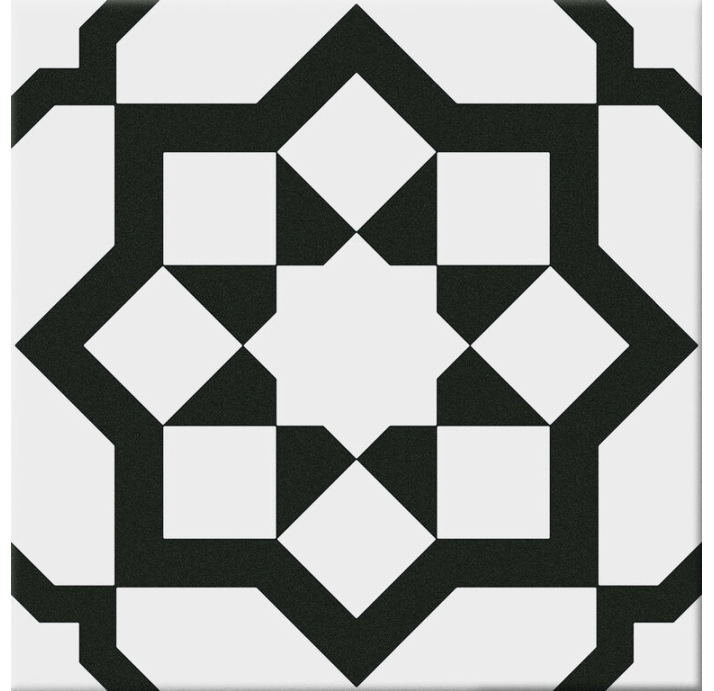 Керамическая плитка HIDRA WHITE 20X20X8,7 Поверхность: Матовая (NCR05431)