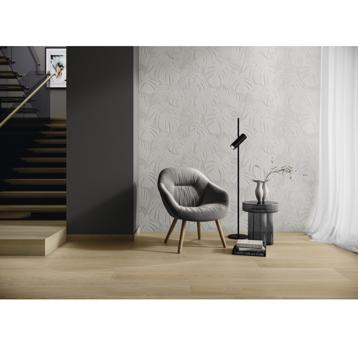 Керамическая плитка KIMA WHITE 60X120X8,2 Поверхность: Матовая (NCR05554)