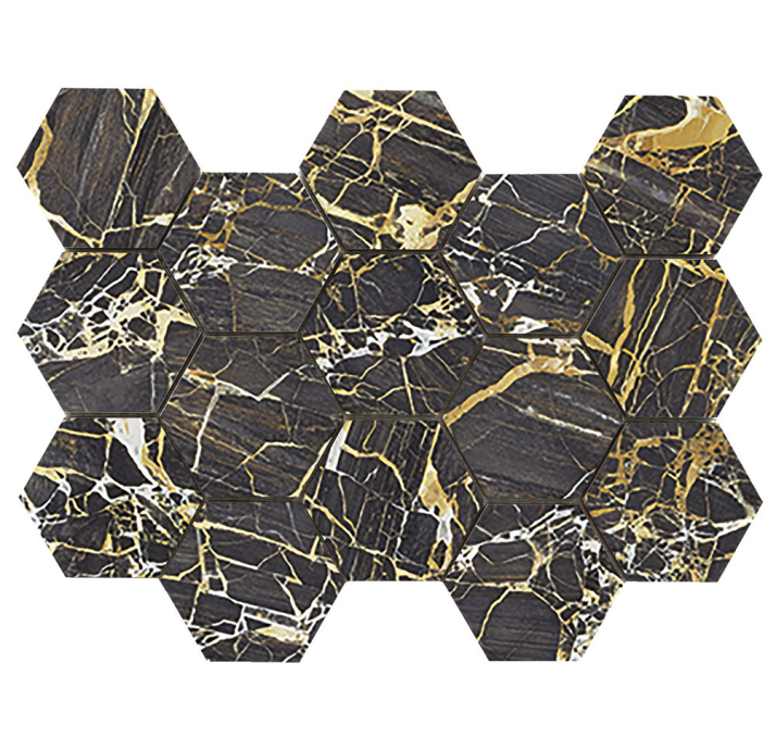 Керамическая плитка GOLDEN BLACK GOLDEN 32,5X22,5X9 Поверхность: Полированная (NCR05286)