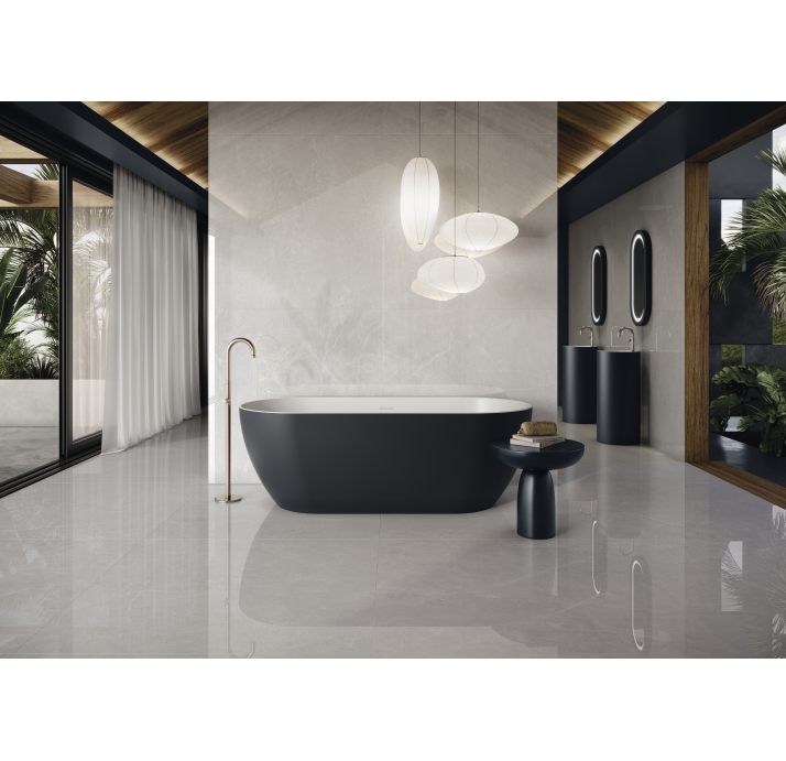 Керамическая плитка ATHEA WHITE 60X120X9 Поверхность: Матовая (NCR04340)