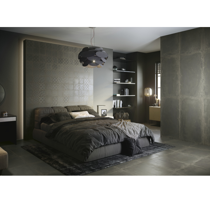 Керамическая плитка INDUSTRIAL BLACK 60X120X9 Поверхность: Матовая (NCR05465)
