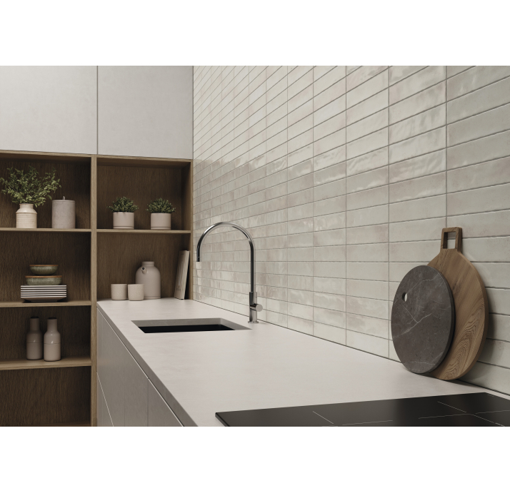 Керамическая плитка KALON GREY 5X25X8,9 Поверхность: Полированная (NCR05518)