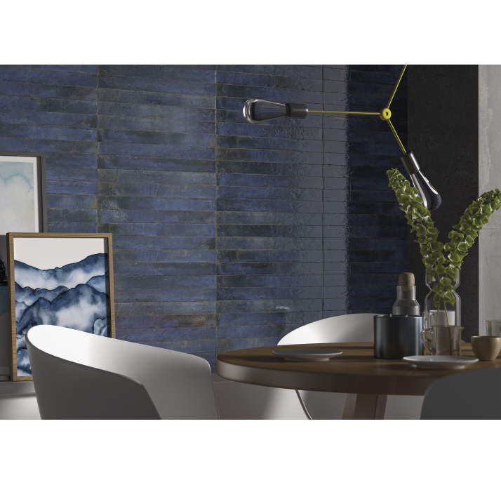 Керамогранит GENESI BLUE 4,8X45X9,5 Поверхность: Полированная (NCR05220)