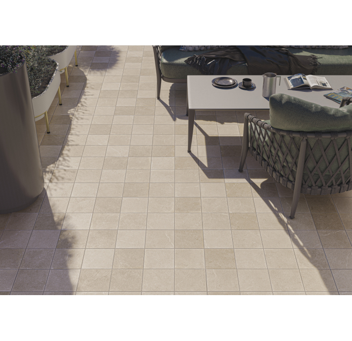 Керамическая плитка CASERNA GREY 60X60X9 Поверхность: Матовая (NCR04663)