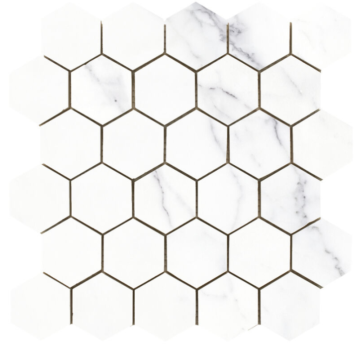 Керамическая плитка ANIMA WHITE 26X27X9 Поверхность: Полированная (NCR04287)