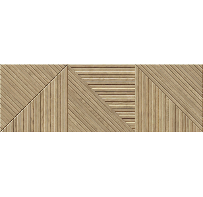Керамическая плитка GEOMETRIC OAK 40X120X10,8 Поверхность: Матовая (NCR05225)