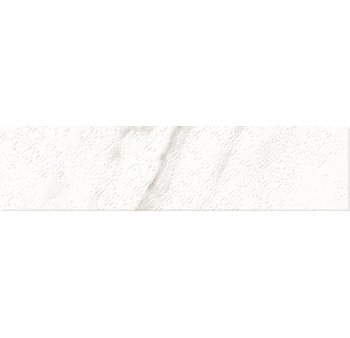 Керамическая плитка MARMA BIANCO 6X25X8,7 Поверхность: Матовая (NCR05849)