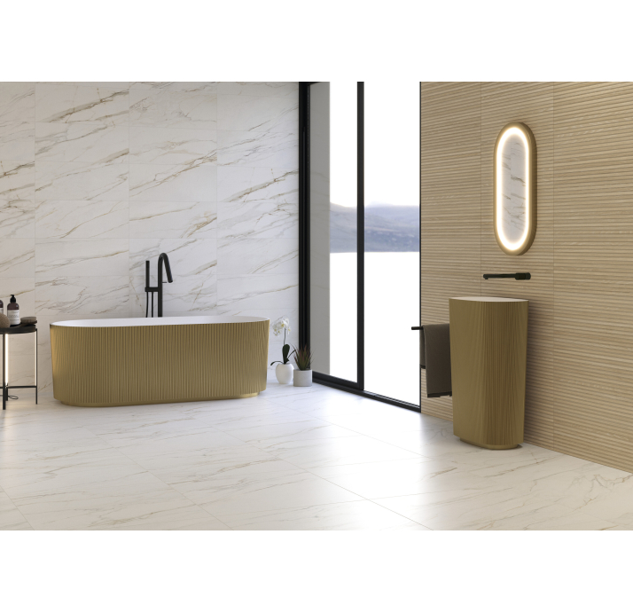 Керамическая плитка CALEYA GOLD 30X75X8 Поверхность: Полированная (NCR04639)