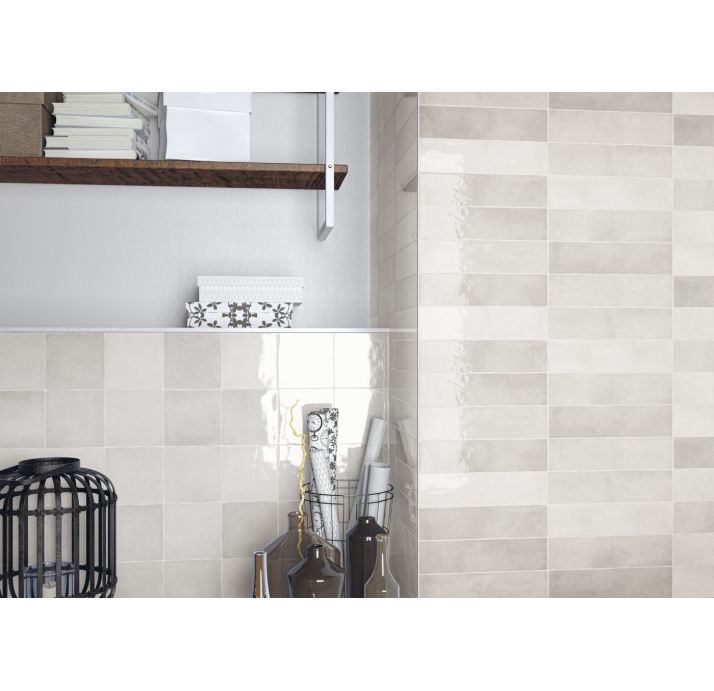 Керамическая плитка MOOS WHITE 6,5X26X8,2 Поверхность: Полированная (NCR06052)