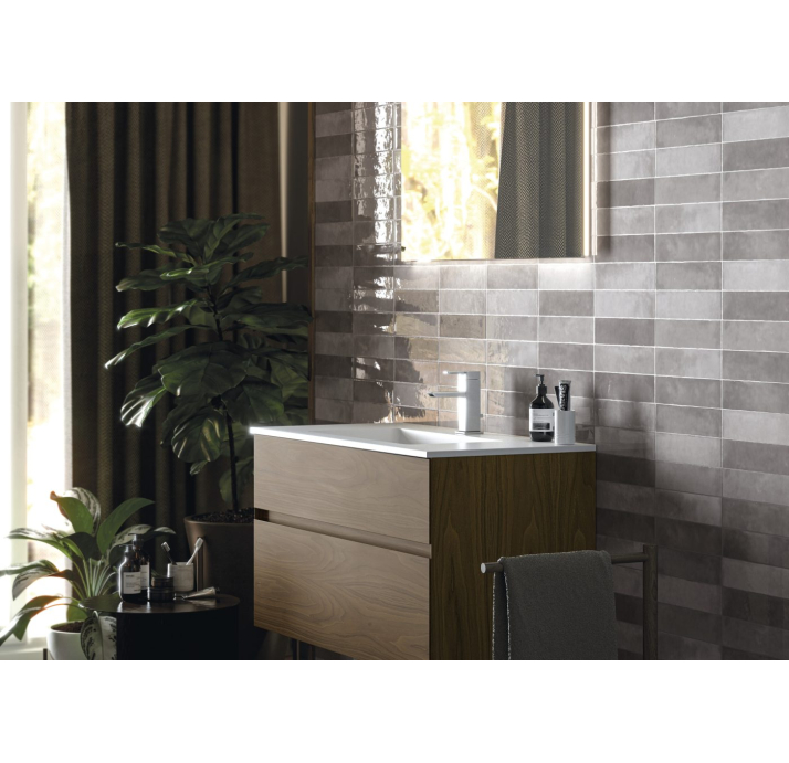 Керамическая плитка MOOS GREY 13X13X8,5 Поверхность: Полированная (NCR06045)