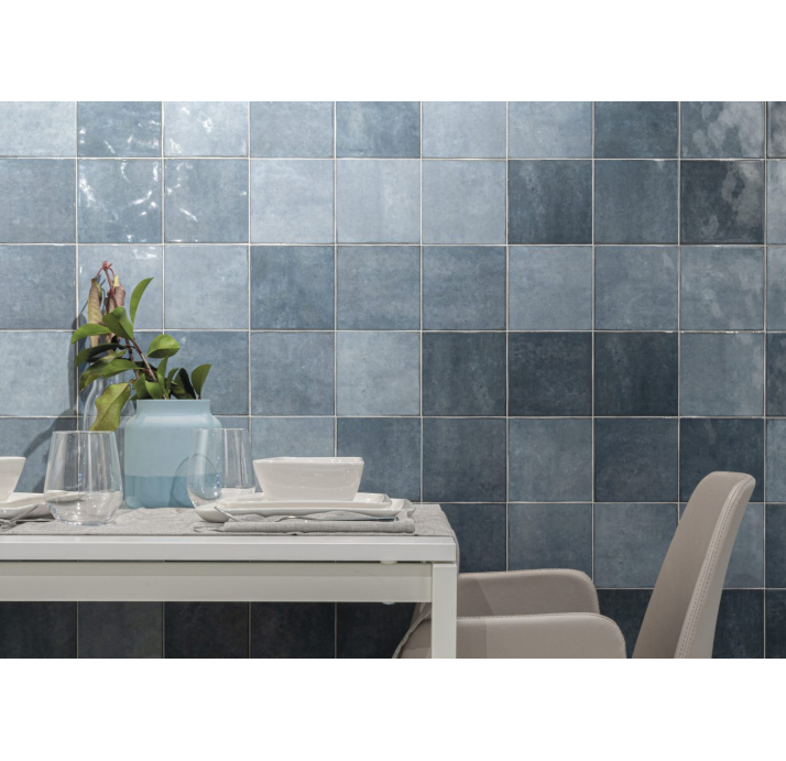 Керамическая плитка OMNIA BLUE 7,5X30X9 Поверхность: Полированная (NCR06593)