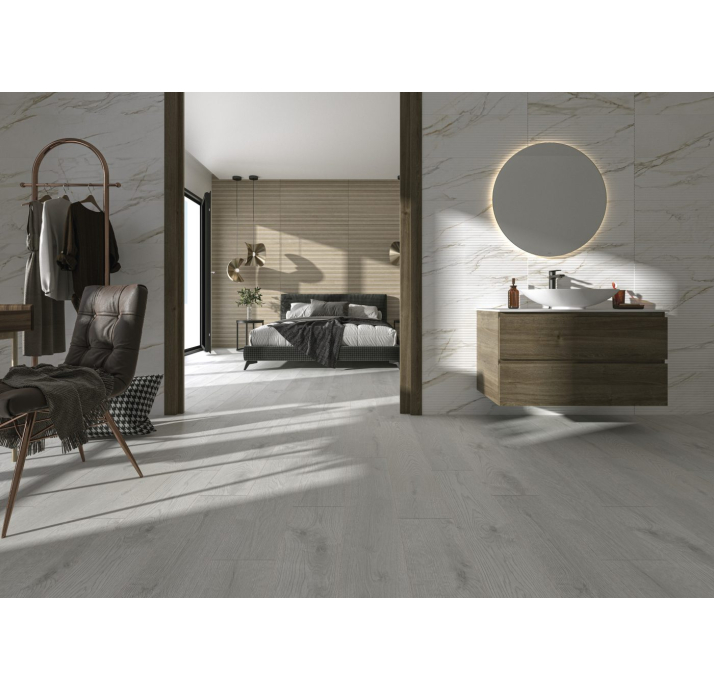 Керамическая плитка STOWE WHITE 20X120X9 Поверхность: Матовая (NCR07276)
