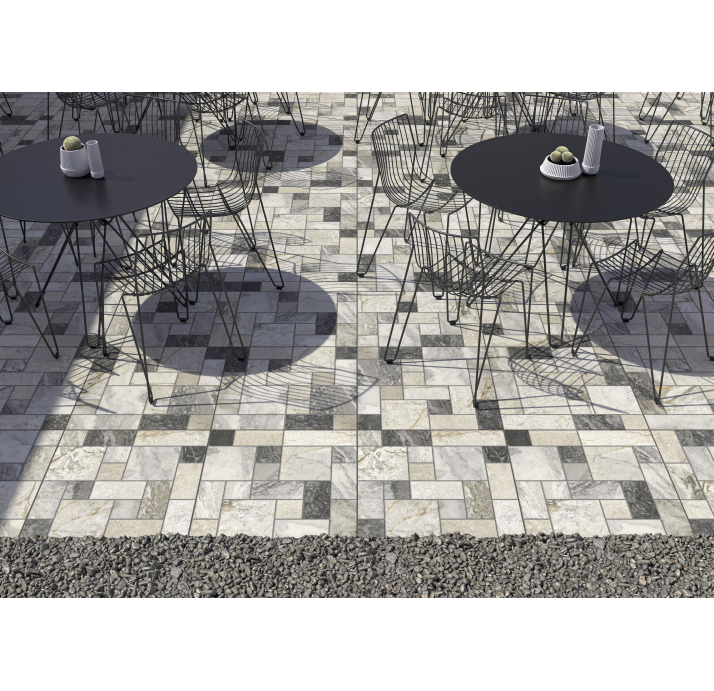 Керамическая плитка MONESTIR GREY 60X60X9 Поверхность: Матовая (NCR06019)