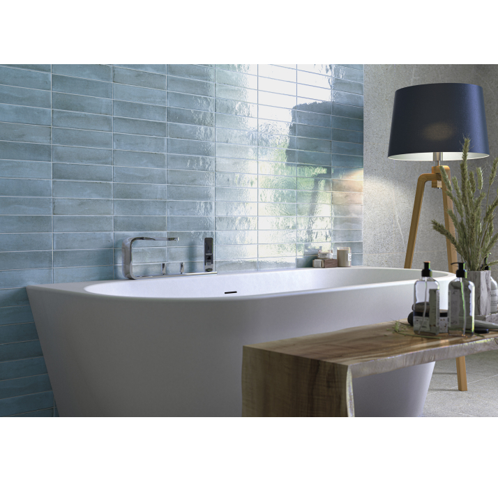 Керамическая плитка NALA AQUA 6X24,6X8,5 Поверхность: Полированная (NCR06174)