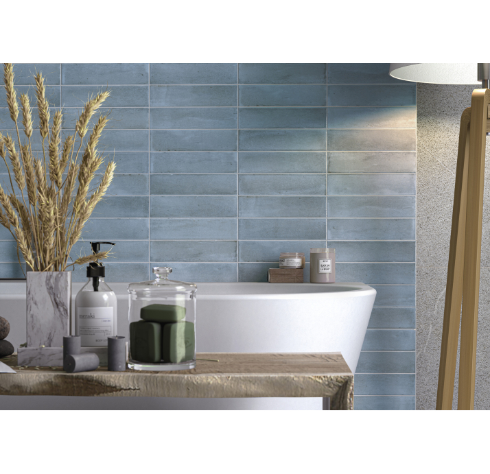 Керамическая плитка NALA AQUA 6X24,6X8,5 Поверхность: Полированная (NCR06174)