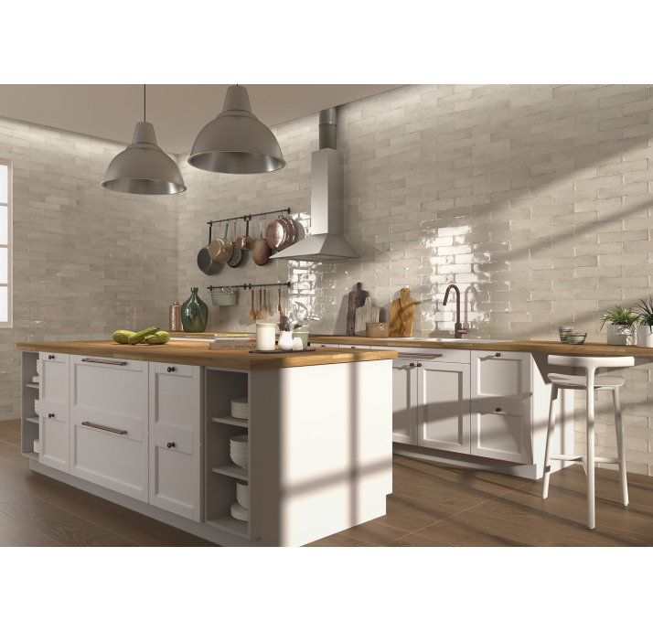 Керамическая плитка SOUL IVORY 7,5X30X8,6 Поверхность: Полированная (NCR07167)