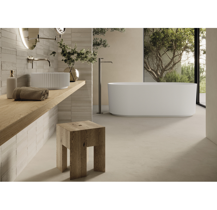 Керамическая плитка ORIGIN BONE 40X120X10,8 Поверхность: Матовая (NCR06710)