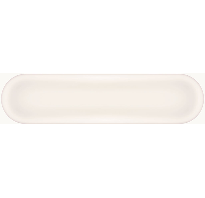 Керамическая плитка OVAL IVORY 7,5X30X9,3 Поверхность: Полированная (NCR06732)