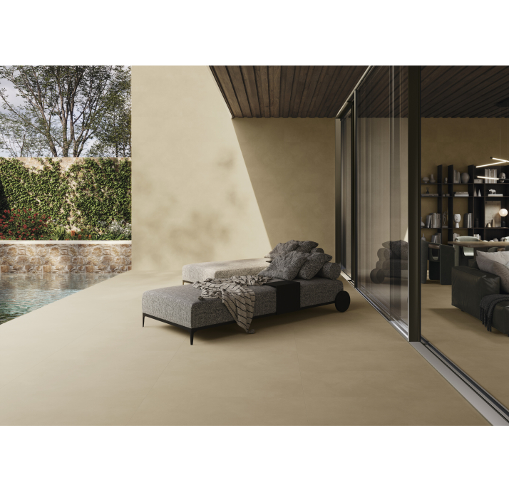 Керамическая плитка ORIGIN CREAM 40X120X10,8 Поверхность: Матовая (NCR06716)