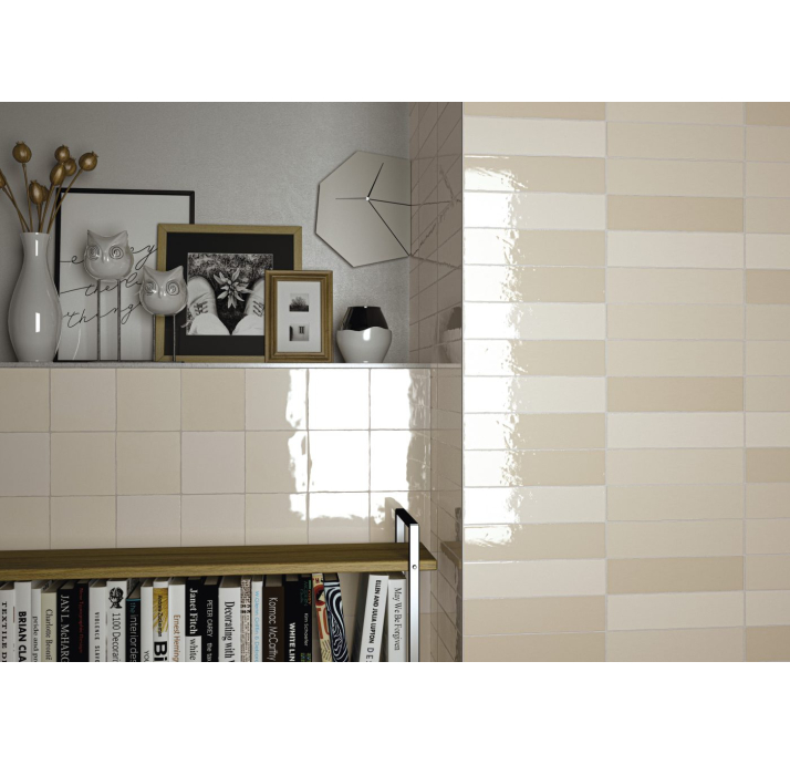 Керамическая плитка MOOS IVORY 6,5X26X8,2 Поверхность: Полированная (NCR06054)