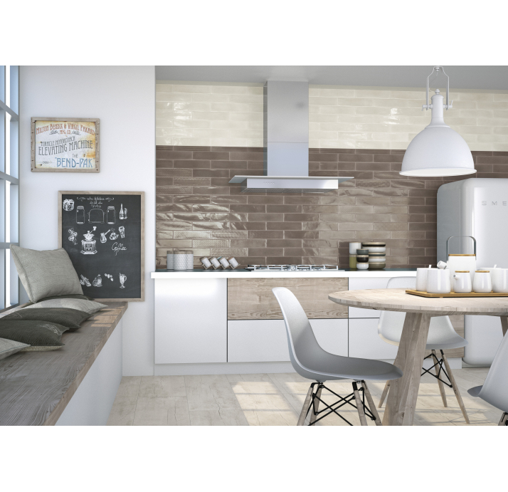 Керамическая плитка OPAL IVORY 7,5X30X9 Поверхность: Полированная (NCR06674)