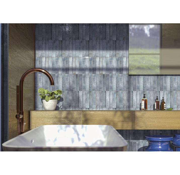 Керамическая плитка NAUTALIS AQUA 5X25X8,9 Поверхность: Полированная (NCR06180)