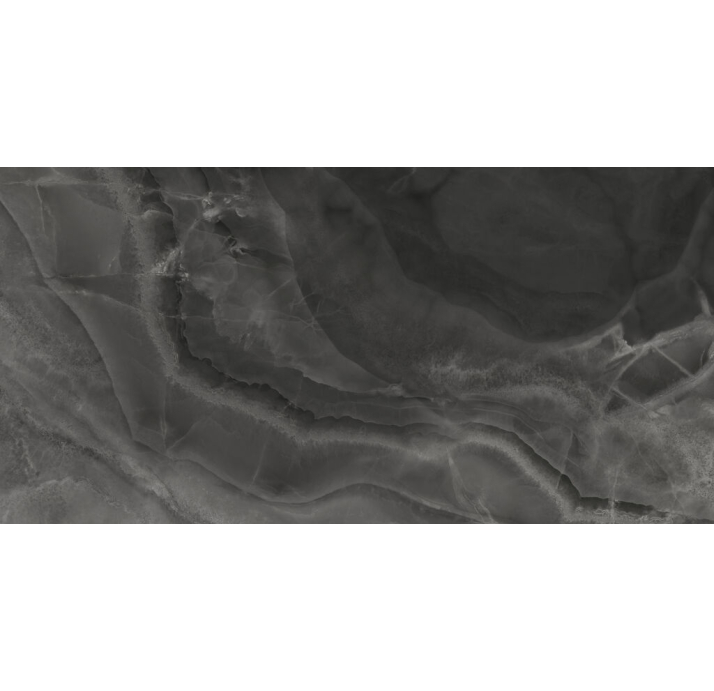 Керамическая плитка MYSTICA BLACK 60X120X10,5 Поверхность: Полированная (NCR06140)