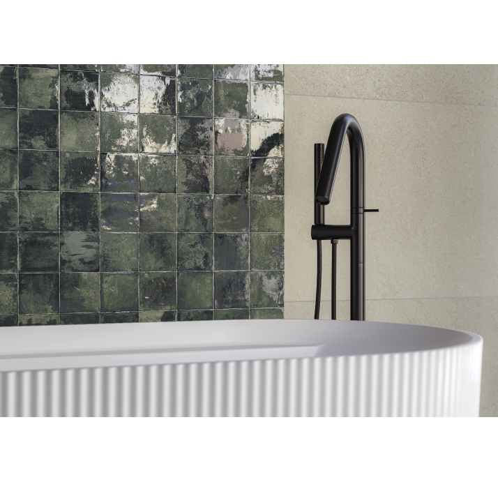 Керамическая плитка ODIN TEAL 10X10X8,2 Поверхность: Полированная (NCR06539)