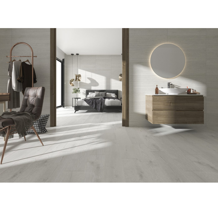 Керамическая плитка STOWE WHITE 30X90X8,7 Поверхность: Матовая (NCR07272)