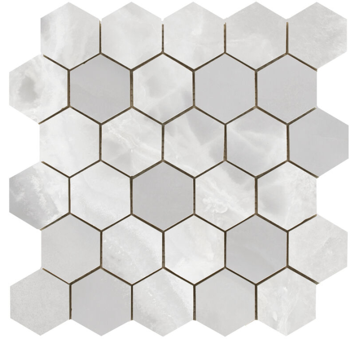 Керамическая плитка MYSTICA WHITE 26X27X9 Поверхность: Полированная (NCR06147)