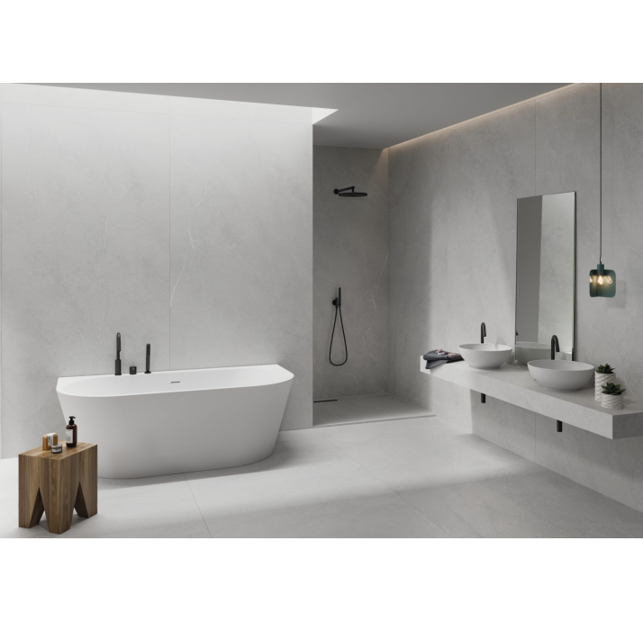 Керамическая плитка MUNICH WHITE 120X120X9 Поверхность: Матовая (NCR06096)