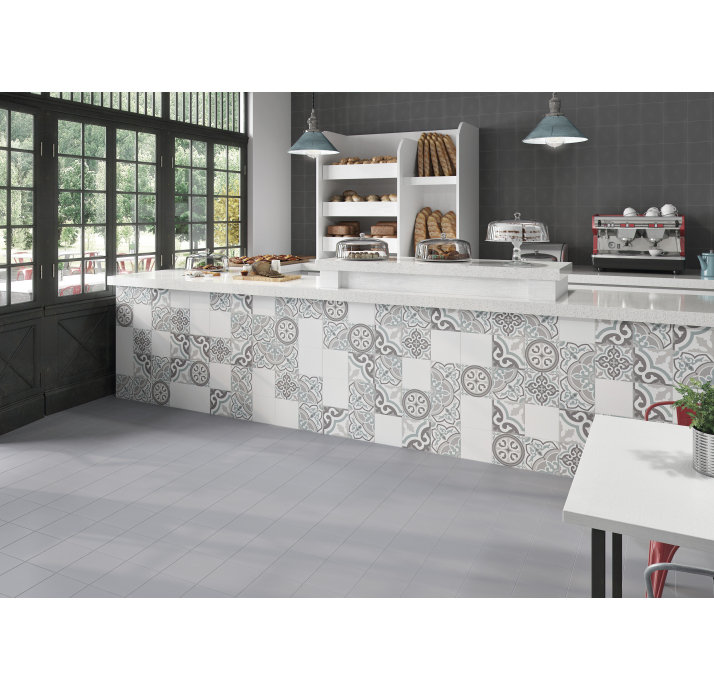 Керамическая плитка URBAN IVORY 20X20X8,7 Поверхность: Матовая (NCR07442)