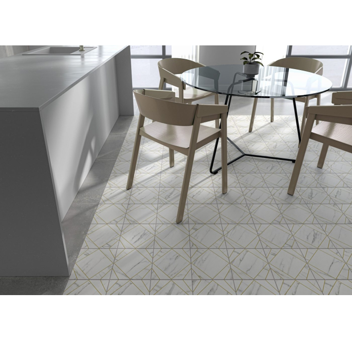 Керамическая плитка URSINO CARRARA 20X20X8,7 Поверхность: Матовая (NCR07446)