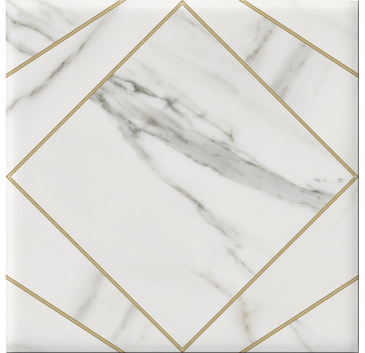 Керамическая плитка URSINO CARRARA 20X20X8,7 Поверхность: Матовая (NCR07446)