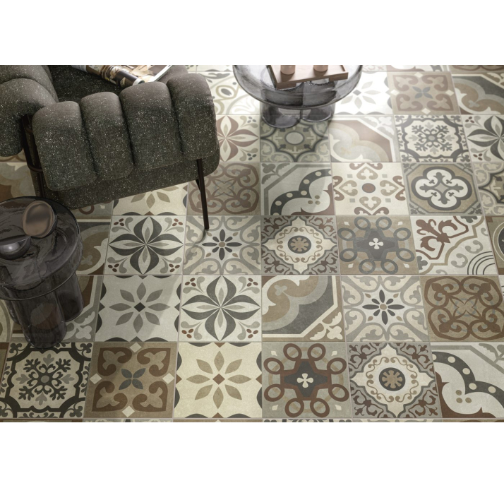 Керамическая плитка PATCHWORK MIX 45X45X8,5 Поверхность: Матовая (NCR06878)