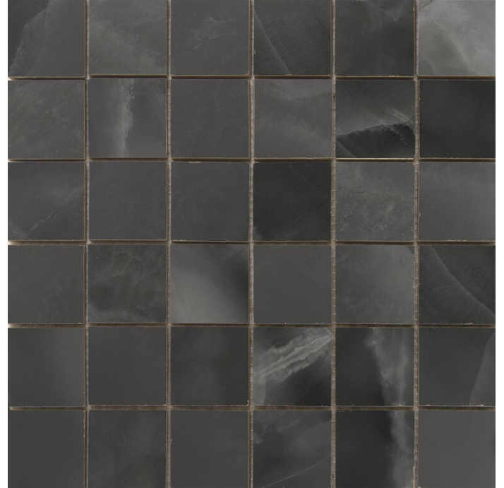Керамическая плитка MYSTICA BLACK 30X30X10,5 Поверхность: Полированная (NCR06144)