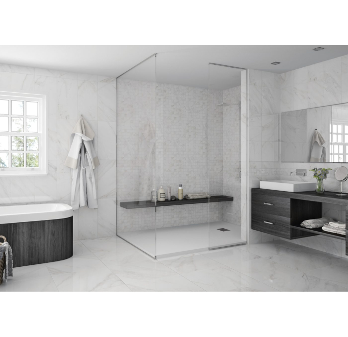 Керамическая плитка SUBLIME WHITE 60X60X9 Поверхность: Матовая (NCR07287)