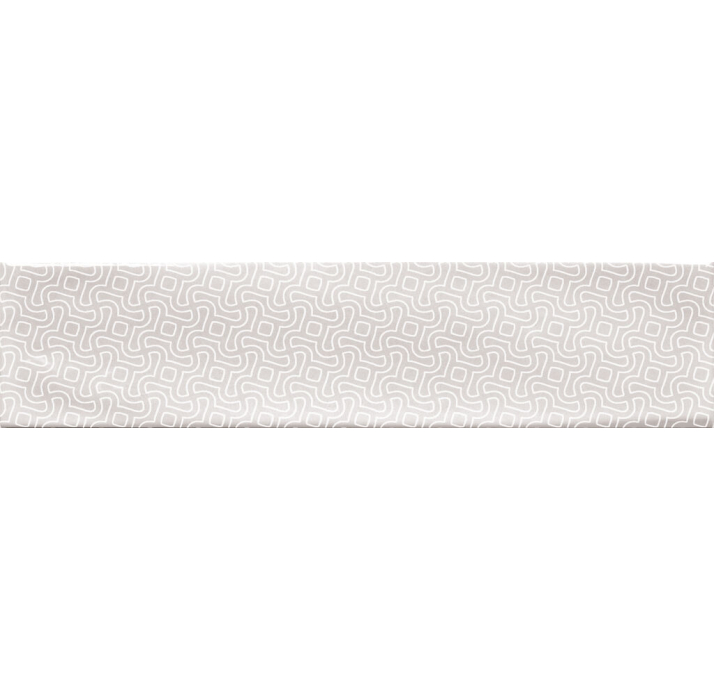 Керамическая плитка OPAL WHITE 7,5X30X9 Поверхность: Полированная (NCR06679)