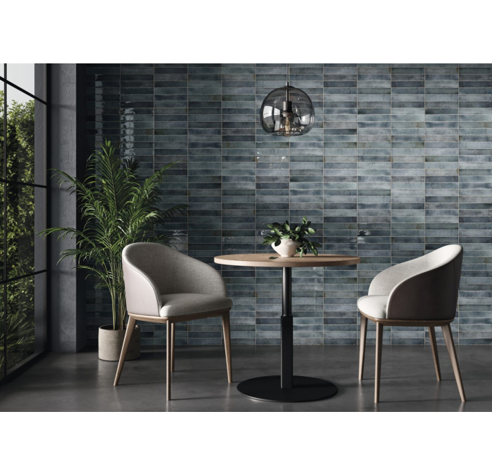 Керамическая плитка NAUTALIS NAVY 5X25X8,9 Поверхность: Полированная (NCR06181)