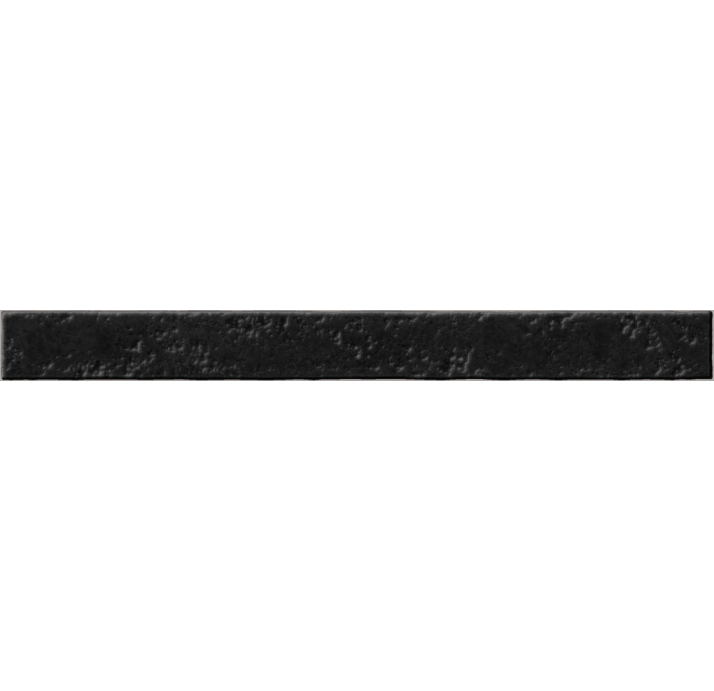 Керамическая плитка PUCK BLACK 5X50X10,2 Поверхность: Полированная (NCR06934)