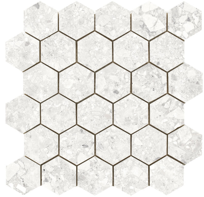 Керамическая плитка RELOAD WHITE 26X27X9 Поверхность: Матовая (NCR06995)