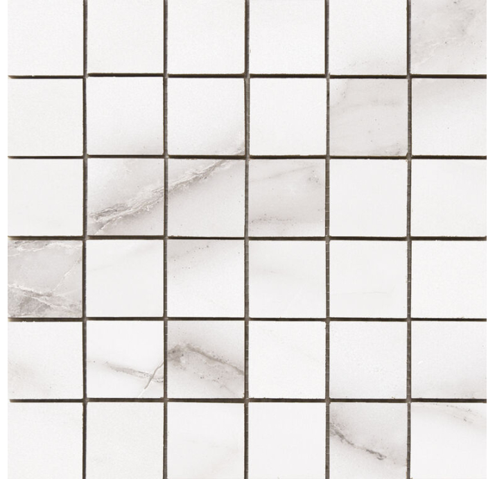 Керамическая плитка SABINE WHITE 30X30X10,5 Поверхность: Полированная (NCR07102)