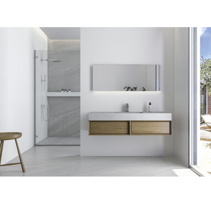 Керамическая плитка PURE BLANCO 25X75X8,7 Поверхность: Полированная (NCR06950)