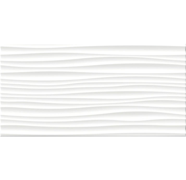 Керамическая плитка PURE WHITE 25X50X7,2 Поверхность: Матовая (NCR06966)