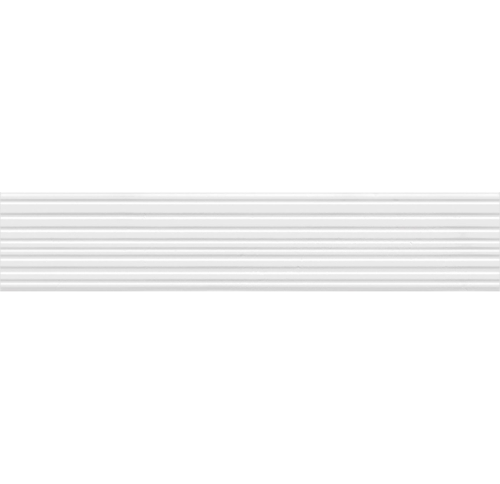 Керамическая плитка RAIN WHITE 5X25X9 Поверхность: Полированная (NCR06971)