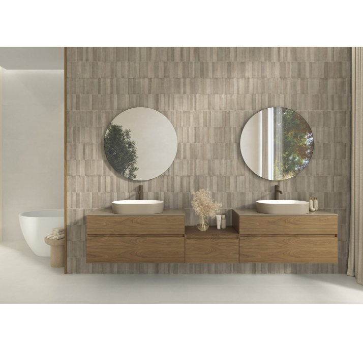 Керамическая плитка SLANT SAND 40X120X10,8 Поверхность: Матовая (NCR07147)