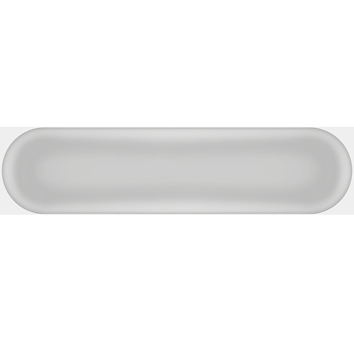 Керамическая плитка OVAL GREY 7,5X30X9,3 Поверхность: Полированная (NCR06733)