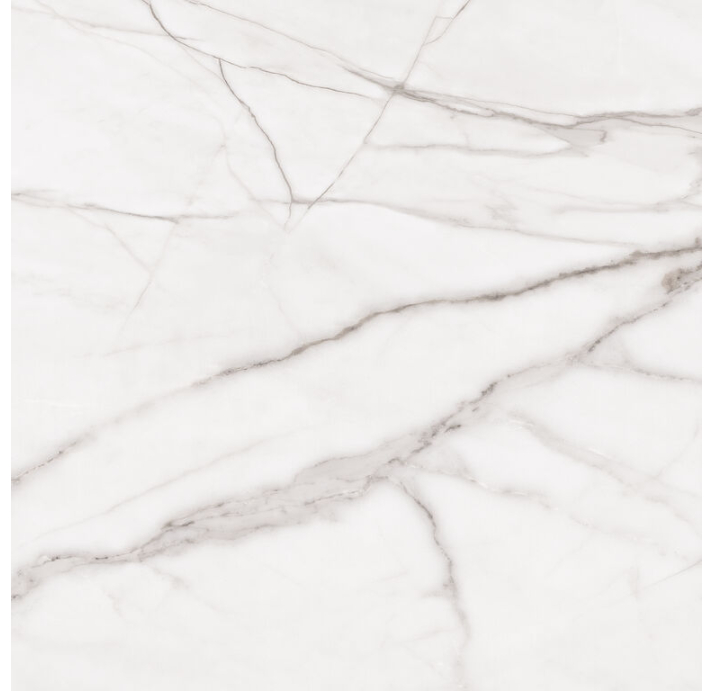 Керамическая плитка SABINE WHITE 120X120X10,2 Поверхность: Полированная (NCR07097)